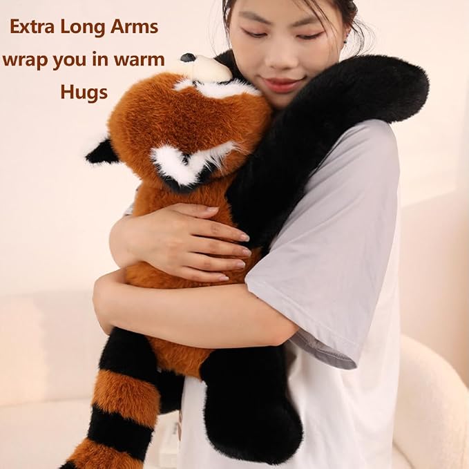 17.7 inch Red Panda Weighted Stuffed Animals, Weighted Plush Animal, Cute Soft Plush Toy Pillow Hugging Plushie Birthday Gifts for Kids Adults