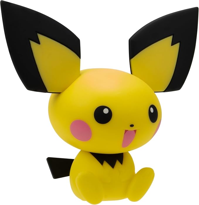 Pokemon Pichu Select Vinyl Figure - 4-Inch Figure Made from Vinyl