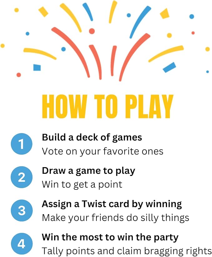 100 Game Night Card Games for Large Groups | Icebreakers, Team Building & Family Games | 2-20 Players | Party Games for Adults and Teens