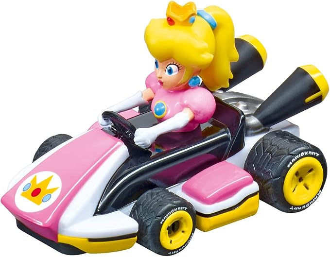 Carrera First Mario Kart Slot Car Race Track Set – Mario & Peach (Ages 3+)
