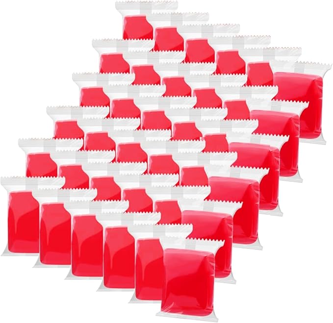 Air Dry Clay, 36 Packs Red Air Dry Foam Clay, 19oz Soft Modeling Clay Super Light Weight Air Dry Clay Perfect for Arts Crafts