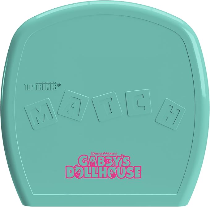Top Trumps Match Game Gabby's Dollhouse – Family Board Games for Kids and Adults – Matching Game and Memory Game – Fun Two Player Kids Games – Memories and Learning, Board Games for Kids 4 and up