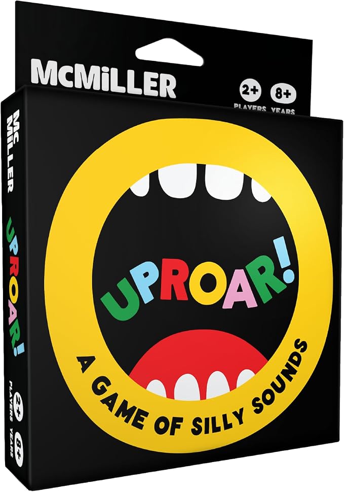 UPROAR! Family Word Sound-Matching Card Game – Crowd-Pleaser – Fast-Paced Party Game for Kids, Teens & Adults | Perfect for Family Game Night, Parties & Birthdays | 2–6 Players | Easy to Learn