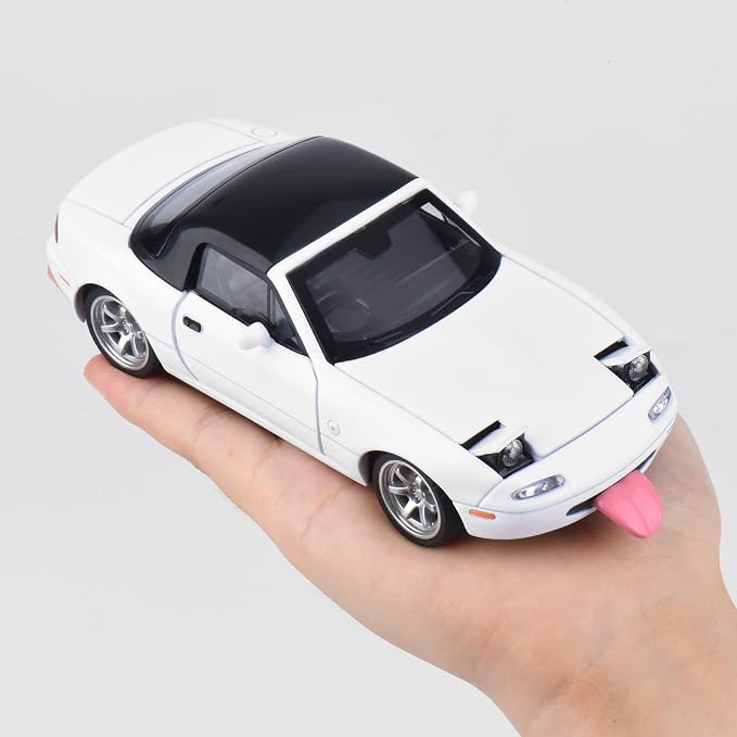 Car Toys for Boys 1 32 Diecast Cars Metal Toy Car,Collectibles Model Car Kits for Adults and Kids,Pull Back Cars with Lights and Sounds,Toy Cars for Boys Age 4-7（White）