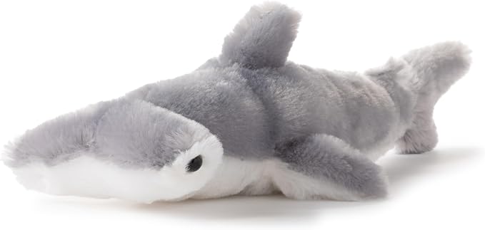 The Petting Zoo Hammerhead Shark Stuffed Animal Plushie, Gifts for Kids, Scoopz Animals, Shark Plush Toy, 10 inches
