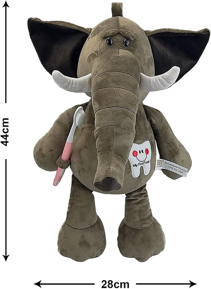 Tooth Fairy Plush Doll, Dental Stuffed Oral Health Presentation Puppet Doll Tooth Fairy Dental Educational Plush Small Size Doll with Teeth for Kids Chidren Boys Girls