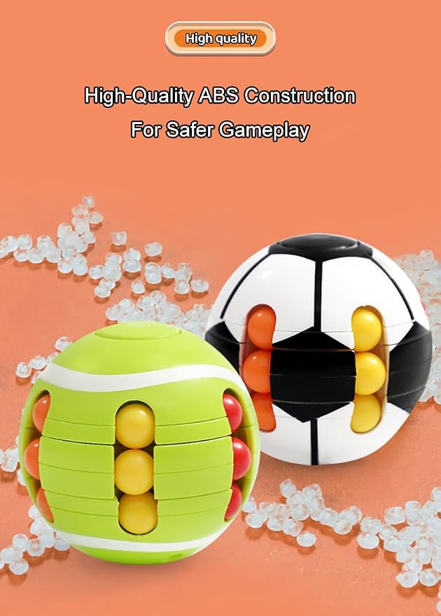 Puzzle Sport Ball Toys - 3D Brain Teasers and Puzzle Games for Kids and Adults, Sensory Toys Gifts, Intelligence 2.5" Magic Bead, Adult Relieve Stress, Hand Sport, Boys Girls Birthday Gift