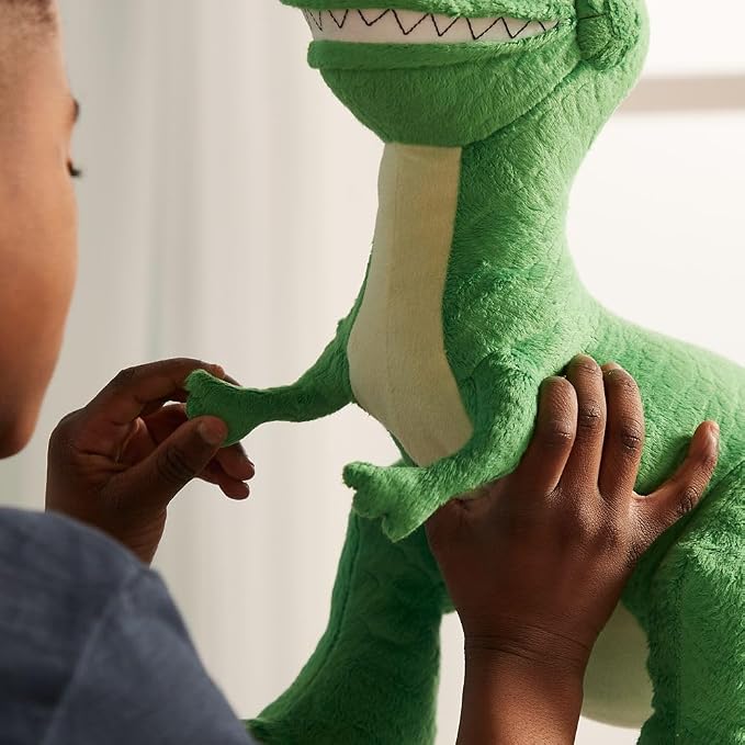 Disney Store Official Toy Story Plush, Rex, Iconic Cuddly Toy Character with Embroidered Eyes and Soft Plush Features, Suitable for All Ages