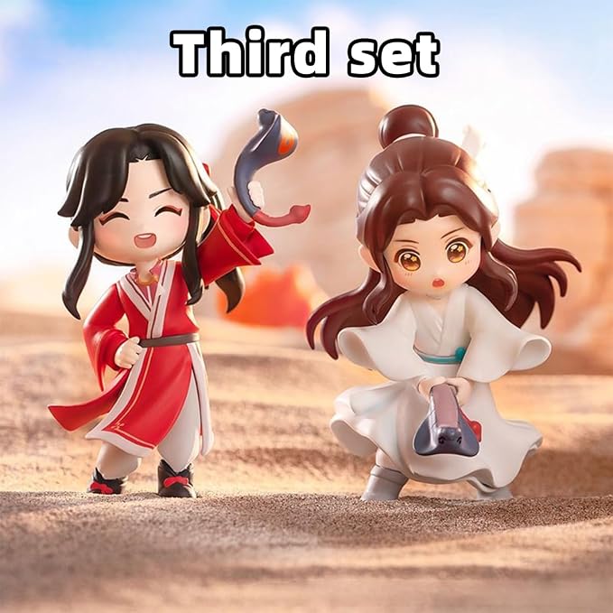 Heaven Official Blessing Hua Cheng Xie Lian Chibi Figure Blind Box Anime Gift (Third Set)
