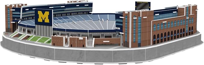 Pro-Lion 3D Jigsaw Puzzle of Michigan Wolverines Stadium -106 Pieces | Home of Michigan Wolverines | NCAA Football Gifts for Age 7+