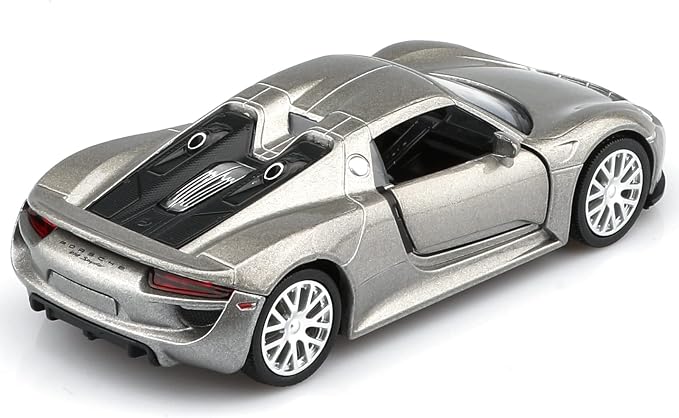 TOKAXI 1/36 Scale Porsche 918 Spyde Diecast Model Cars,Pull Back Vehicles Porsche Toy Cars,Cars Gifts for Boys Girls