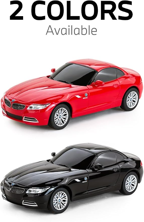 RASTAR 39700 1/24 RC Car BMW Z4 with 2.4G Remote | Officially Licensed, Ideal Gift, 2.4G Remote, Independent Suspension, RC Car Model for Play & Display