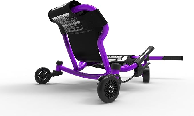 EzyRoller Drifter X Ride On Toy for Kids, Ages 4-12, Up to 154 lbs - Purple