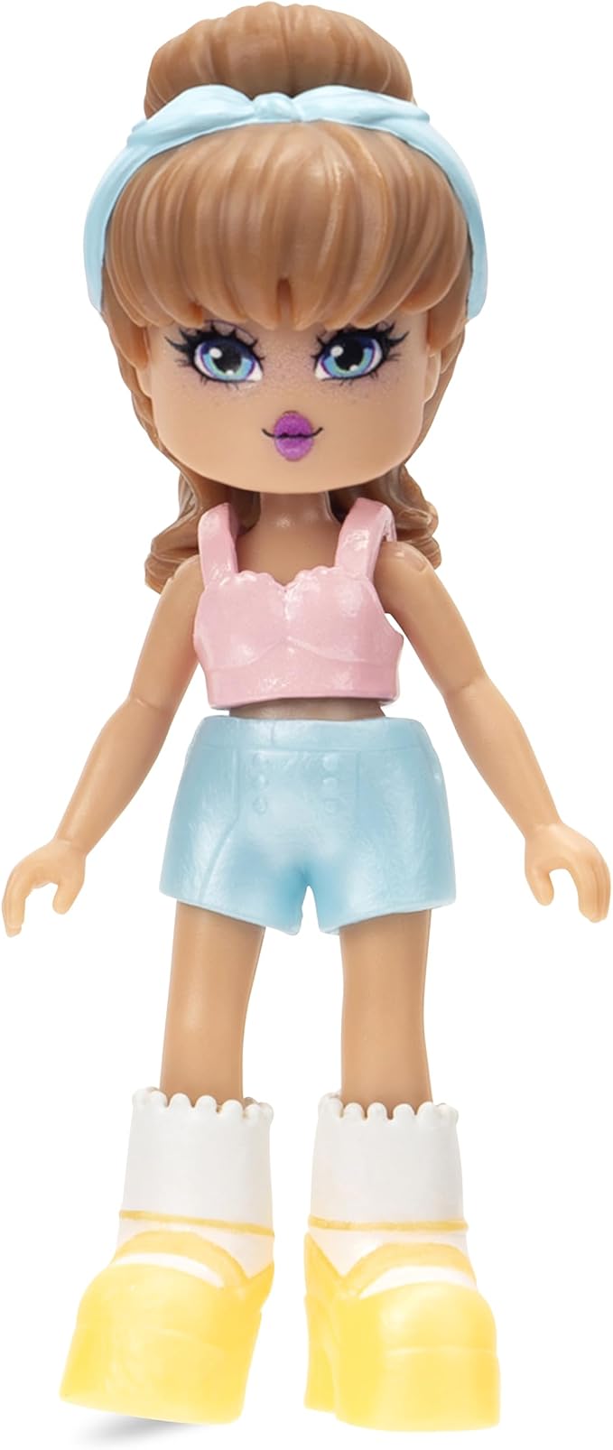 Royale High 3” Light Fairy Fashion Doll - 1 Figure with 9 Fashion Accessories - Virtual Item Code Included - Series 2 - Ages 5+