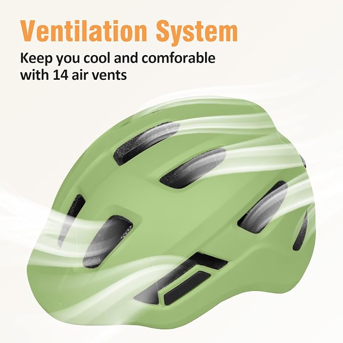 Kids Bike Helmet for Toddlers, Boys and Girls, Lightweight & Adjustable for Age 1-3-8, Multi-Sport Helmet for Bicycle, Kick Scooter, Skateboard, Roller/Inline Skate