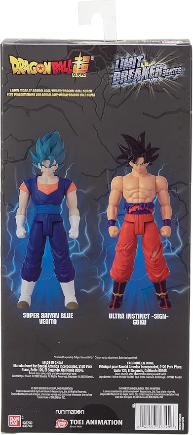 Limit Breaker Series - Dragon Ball Super - Ultra Instinct Goku Sign 12" Action Figure