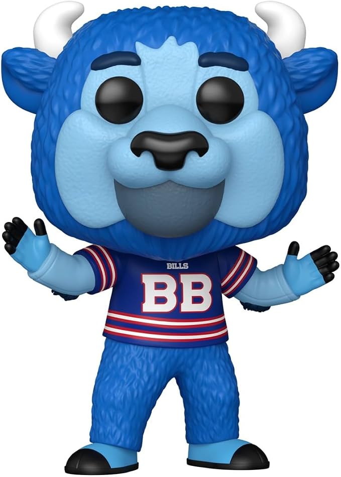 Funko Pop! NFL Mascots: Bills - Billy Buffalo - NFL Mascots and Marks - Collectable Vinyl Figure - Gift Idea - Official Merchandise - Toys for Kids & Adults - Sports Fans
