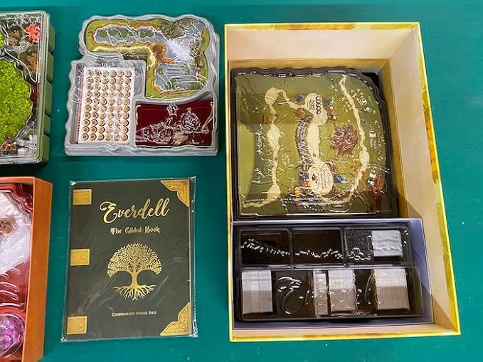 Everdell: The Complete Collection – Deluxe All-in-One Board Game with Base Game + 5 Expansions, 1–4 Players, Metal Tokens, Ever Tree, Storage Trays & Premium Components