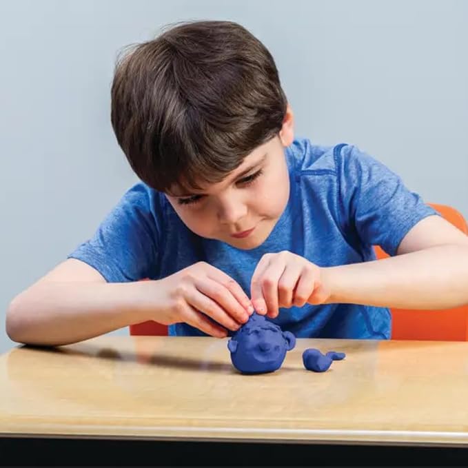 Prang Modeling Clay, Blue, 1 lb. Block, Case of 12 Blocks, 192 oz. Total | Pliable, Non-Hardening, Non-Staining, Easy Clean-Up, Perfect for Preschool and Elementary Aged Children