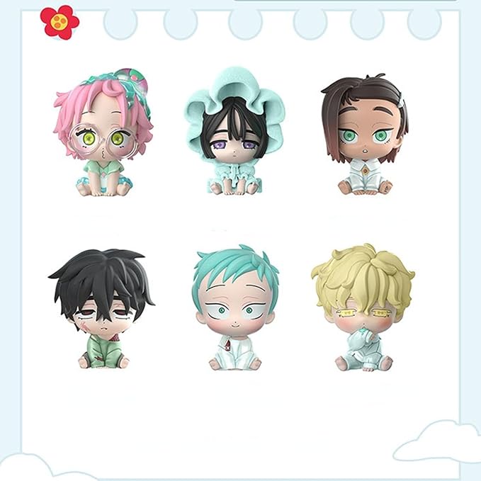 Anime Blind Box, 2.4 Inches Cute Alien Stage Baby Series Mystery Box Figure, Collectable PVC Figurine for Alien Stage Fans Gifts