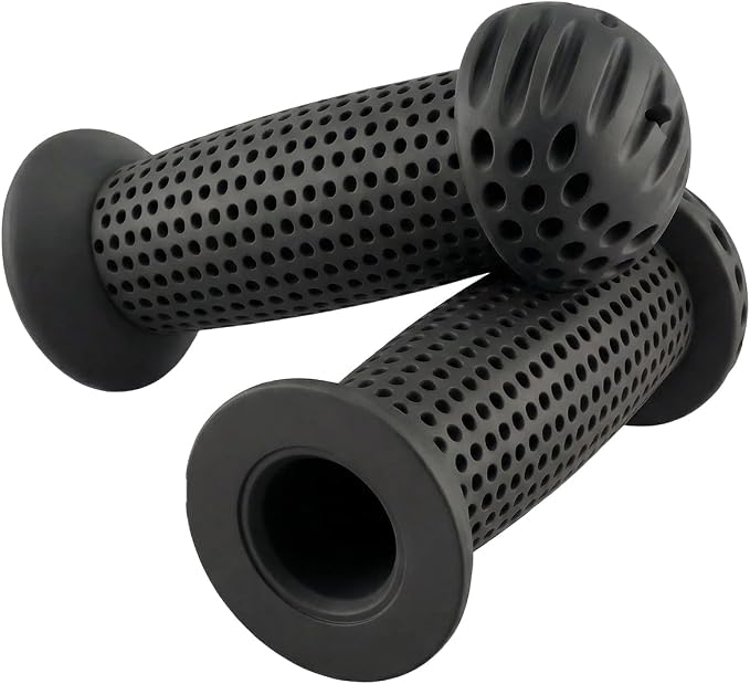 100mm Kids Bike Grips - Bicycle Handlebar Grips with Mushroom Pattern for Kick Scooters, Balance Bikes, and Bikes