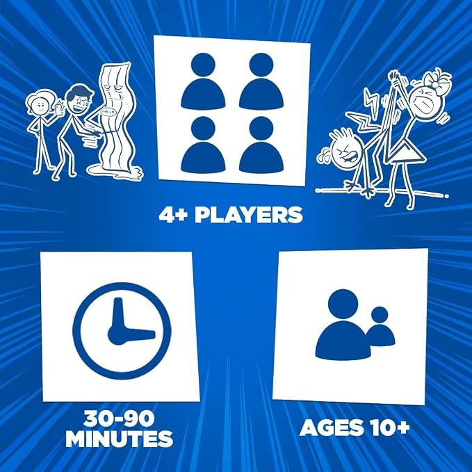 Kids Against Maturity: Funny Family Card Game for Kids Ages 10+ & Parents, Teens & Adults | Hilarious Party Game for Family Game Night | Super Fun (Let's Go Edition)