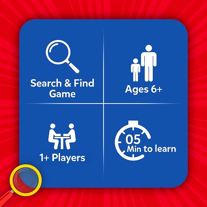 Skillmatics Board & Card Game - Found It, Scavenger Hunt for Kids, Adults, Families, Educational Game Collections, Fun, Gifts for Ages 6, 7, 8, 9 and Up
