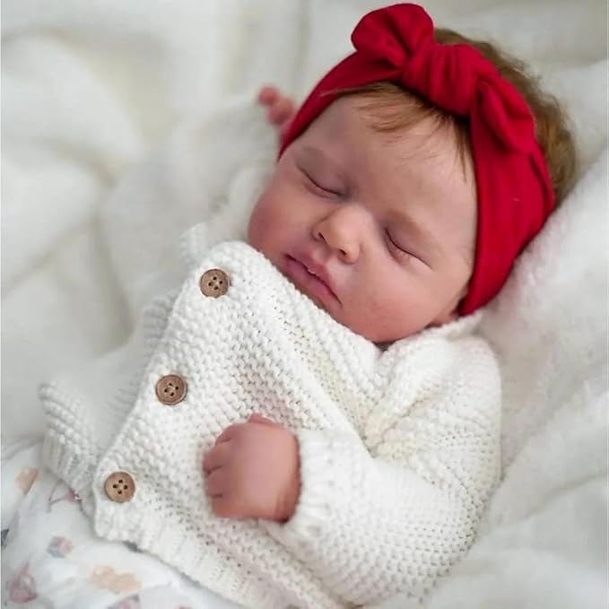 Anano Reborn Baby Dolls Silicone Full Body 20 Inch Full Silicone Baby Dolls Girl Realistic Babys Doll Real Life Babys Doll Lifelike Babies Anatomically Correct Girl