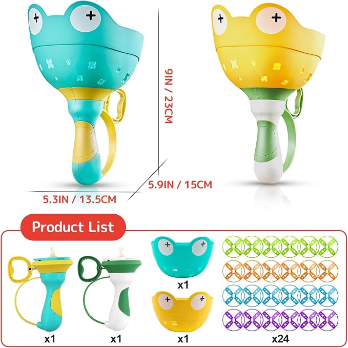 pamexin Outside Toys for Kids Ages 4-8 - Manual Capture Catching Game - Toddler Chasing Toy for Boys & Girls, Ages 3-7 - Outdoor Fun Family Games