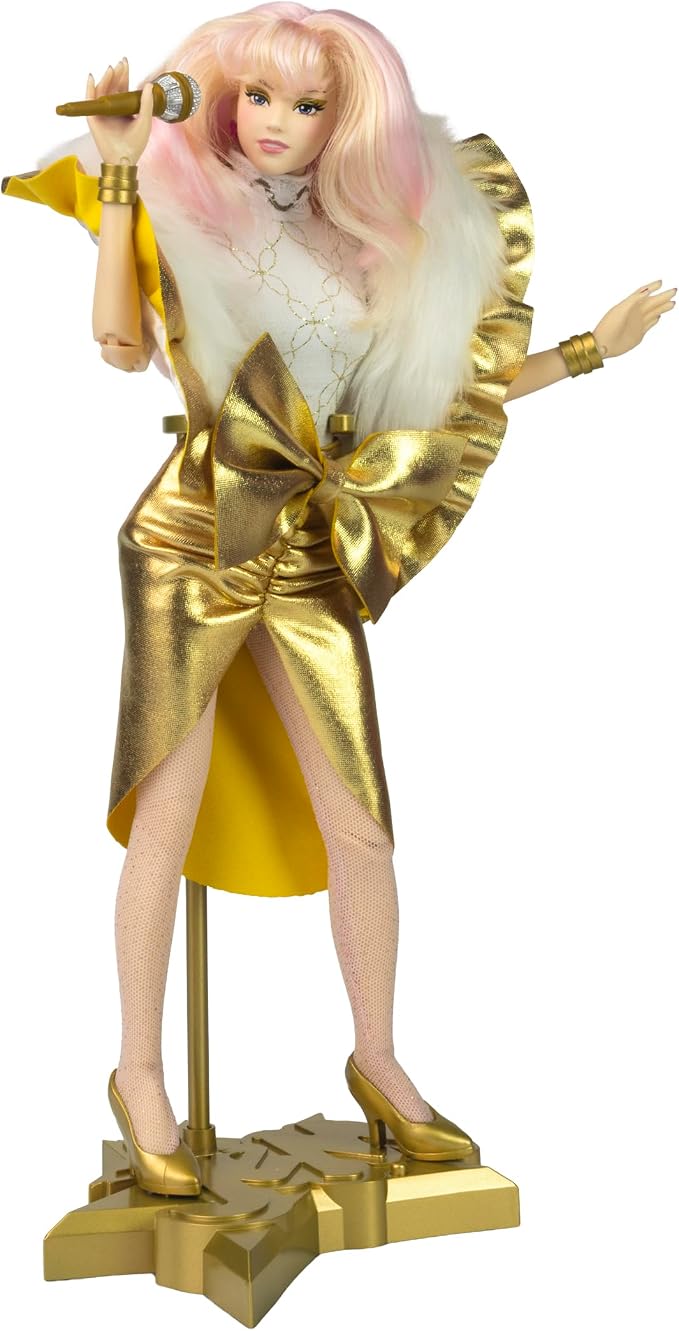 JEM and THE Holograms 12-inch Fashion Doll Glitter and Gold Edition