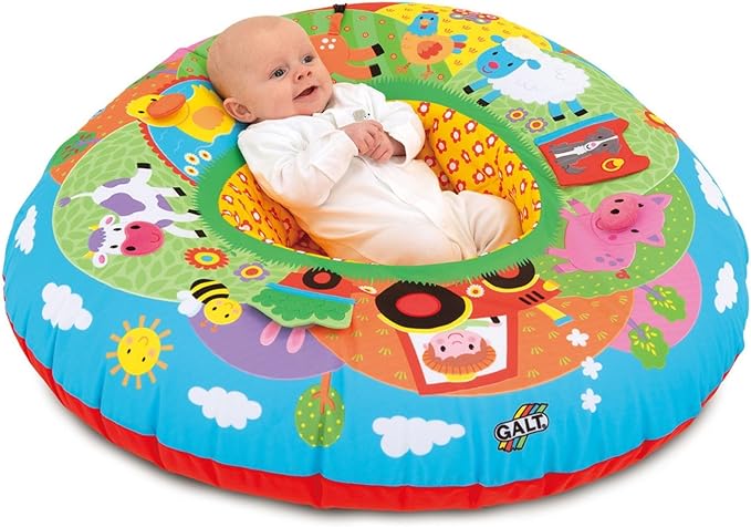 Galt Toys, Playnest & Gym - Farm, Baby Activity Center & Floor Seat
