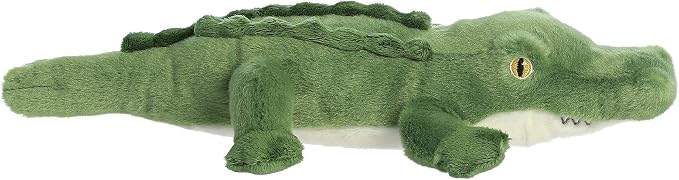 Aurora® Responsibly Made Eco Nation™ Alligator Stuffed Animal - Ideal for Playtime Adventures - Perfect for Birthdays or Just Because - Green 14 Inches