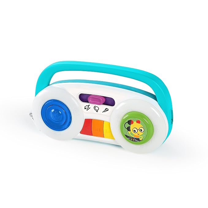 Baby Einstein Toddler Jams Lights and Music Toy, On-The-Go Toddler Toy, 30+ Melodies and Sounds, 12 Months+