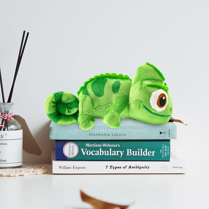 Chameleon Plush Dolls，Girls and Children Chameleon Shoulder Plush，Lizard Cosplay Props Merch Gifts for Women Adults Green