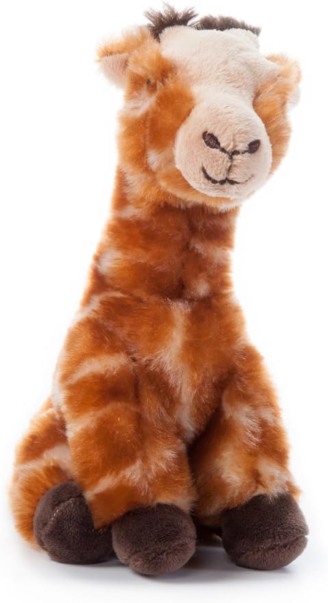 The Petting Zoo Giraffe Stuffed Animal Plushie, Gifts for Kids, Wild Onez Babiez Zoo Animals, Giraffe Plush Toy 6 inches