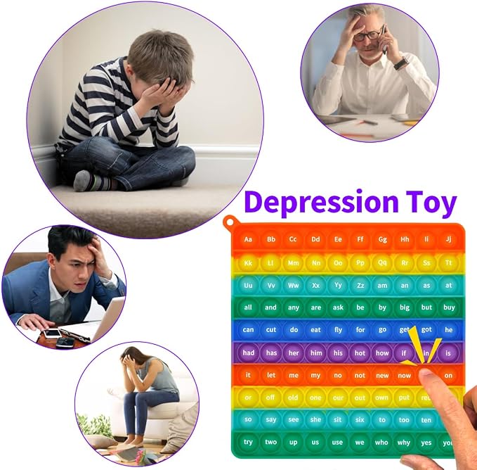 Sight Word A-Z Alphabet 1-100 Numbers Toy, is an Early Reading and Numbers Enlightenment Play Toy, Suitable for Home and Classroom,Making the Learning Experience Easier and Fun
