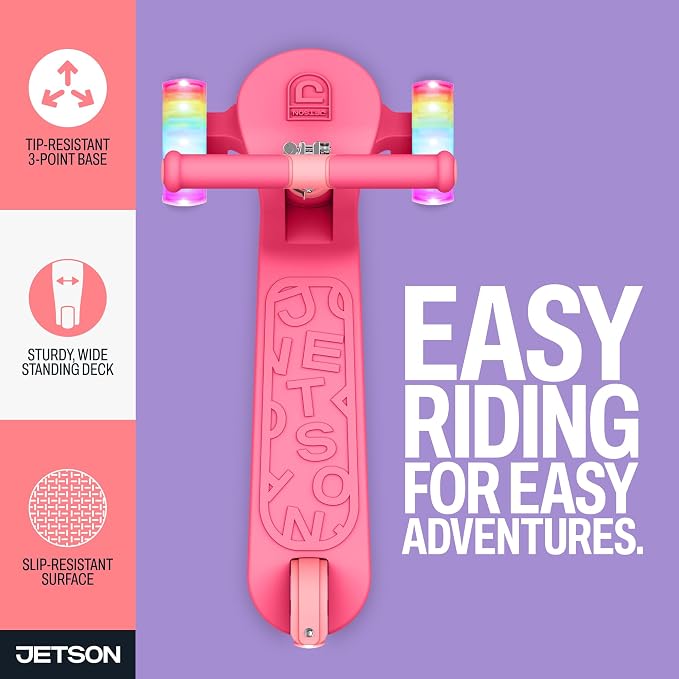 Jetson Scooters - Jupiter Mini Kick Scooter, Foldable, Lightweight, Portable