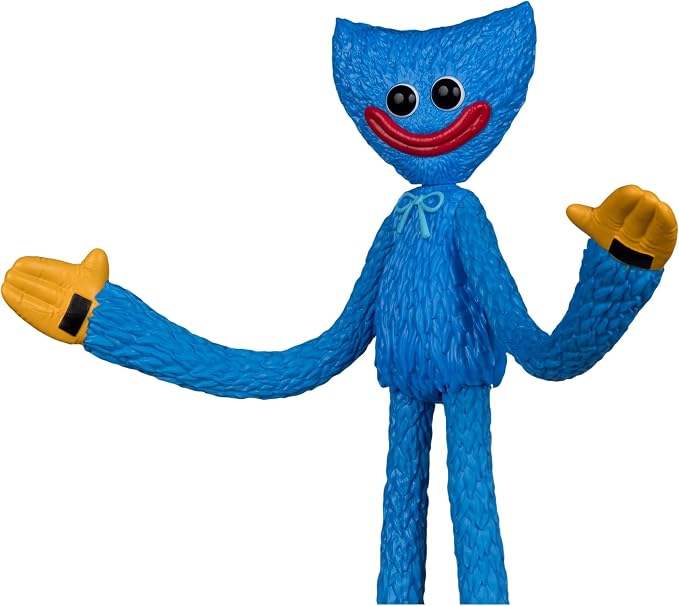 McFarlane Toys- Poppy Playtime Huggy Wuggy 12in Bendable Figure