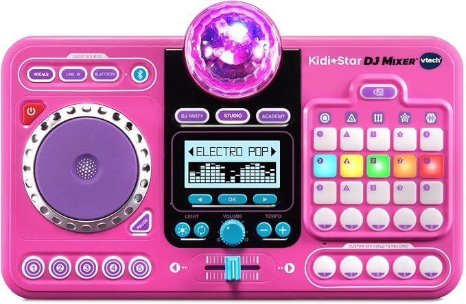VTech Kidi Star DJ Mixer, Pink