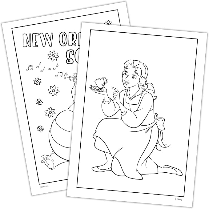 Disney Princess Official Activity Book with Mini Pencils 45648 Bendon