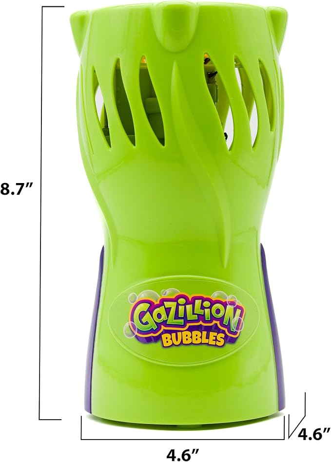 Gazillion Bubbles, Bubble Flare Bubble Making Machine - Realistic Fireworks Lights and Sounds - Instant Bubble Creation - Outdoor Toy for Kids - 4 oz. Bubble Solution Included - Ages 3+