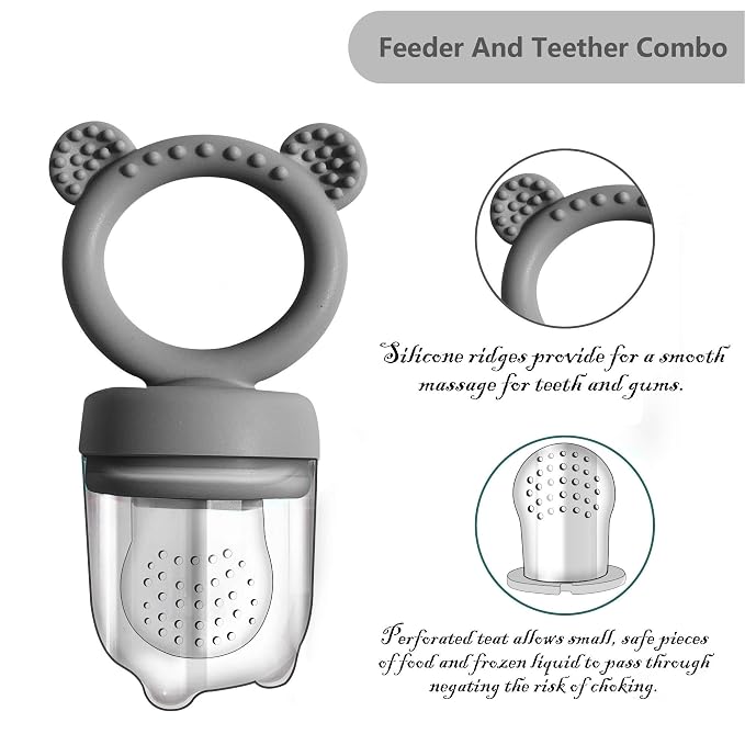 BigSpinach Frozen Breastmilk Teether Tray Breastmilk Teether for Soothing Baby's Gums