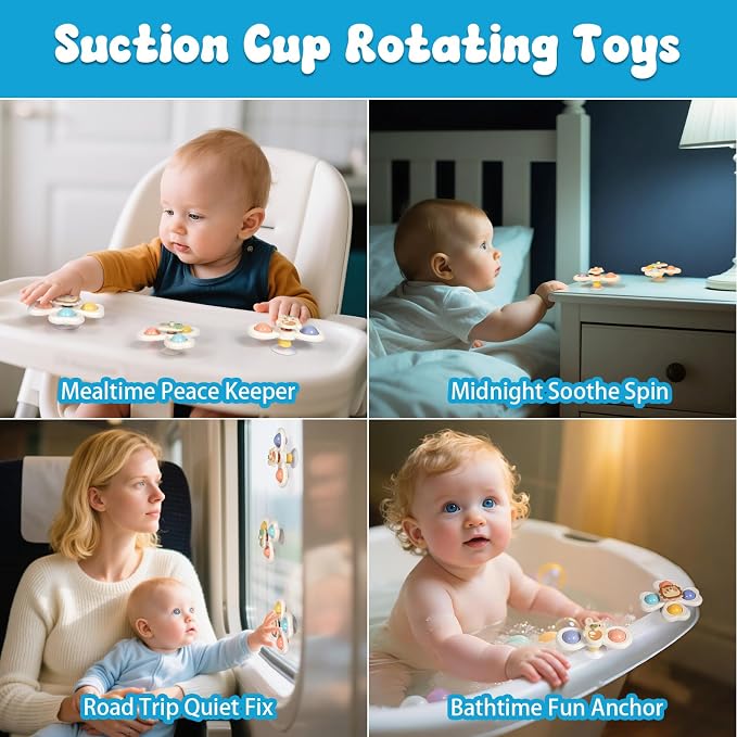 LearnToy Baby Toys 18-36 Months, Montessori 7-in-1 Activity Set | Stacking Blocks, Infant Teething Toy & Sensory Bin, Baby Boys & Girls Gifts