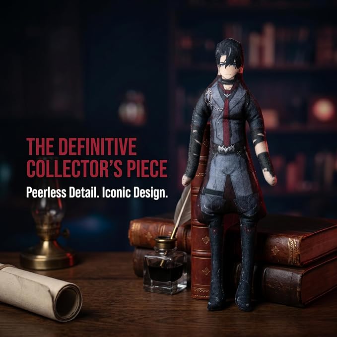 Wriothesley Anime Figure Keychain for Adult Fans, Genshin Impact Collectible Bag Hanging Keyring