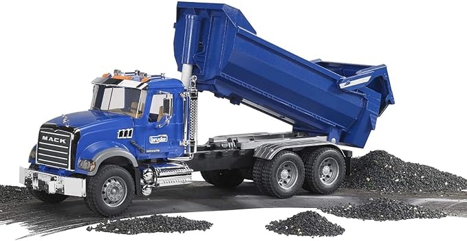 Bruder 02823 MACK Granite Halfpipe Dump Truck