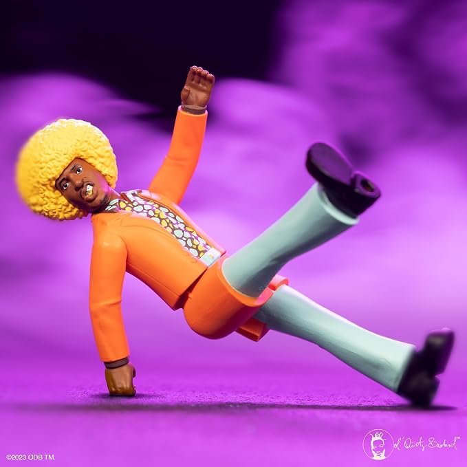 Super7 ODB Shimmy Shimmy Ya - 3.75" ODB Action Figure with Accessory Hip Hop Collectibles and Retro Toys