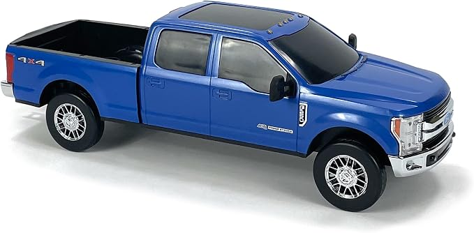 Big Country Toys Realistic Ford® Truck Toy & Trailer Hitch, 1:20 Scale Farm Toys for 3 Year Old Boys…