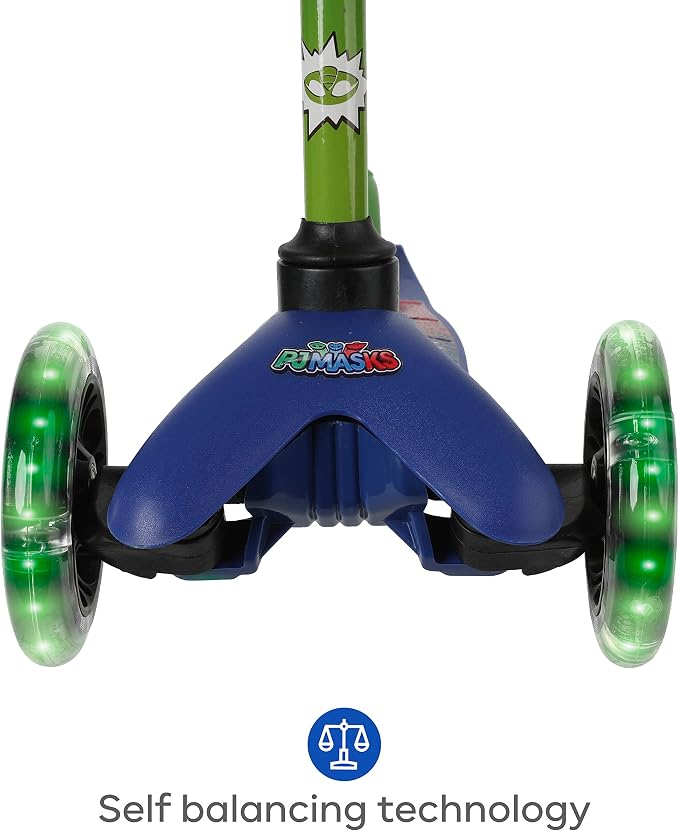 Kick Scooter for Kids, 3 Wheel Self Balancing, Light Up LED Wheels