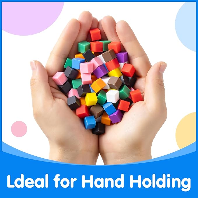 Pixel Art Challenge Kit for Kids - 400PCS Pixel Cubes in 10 Vibrant Colors | STEM Toy for Fine Motor Skills & Kindergarten Learning