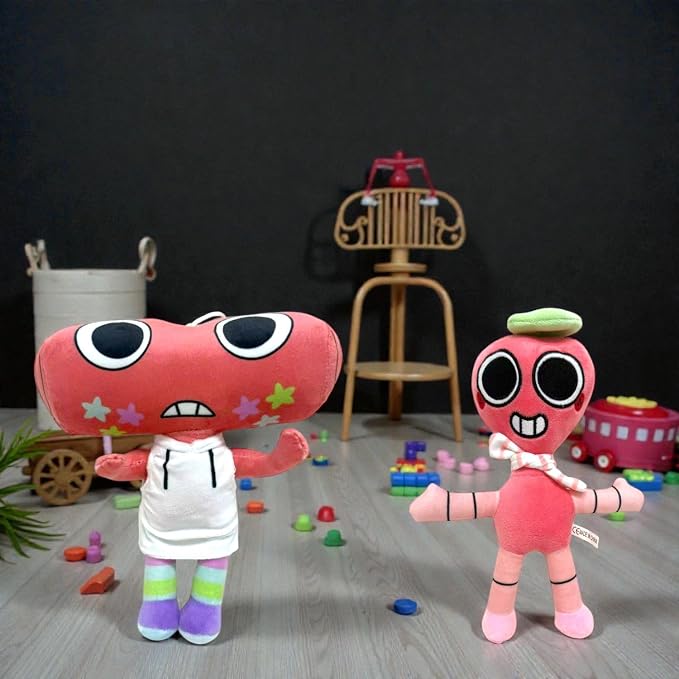 Lalaville Set of 8 Plush Toys – Soft, Colorful & Whimsical Stuffed Plushies for Kids, Collectors & Holiday Decor